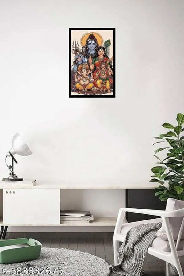 Shiv_Parivar_Plastic_Wall_Frame__A4_Size__Home_&_Office_Decor