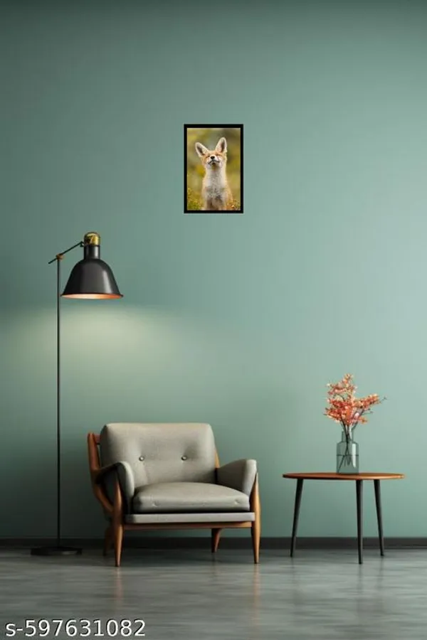 Calm_Fox__Vastu_Lucky_Animal_Wall_Frame__For_Home_&_Office