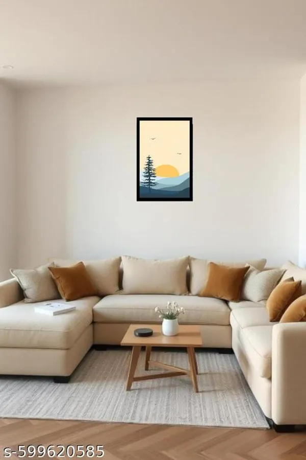 Sunset_Pine_Tree_Landscape_Wall_Poster__Nature_Scenery_Art_Print