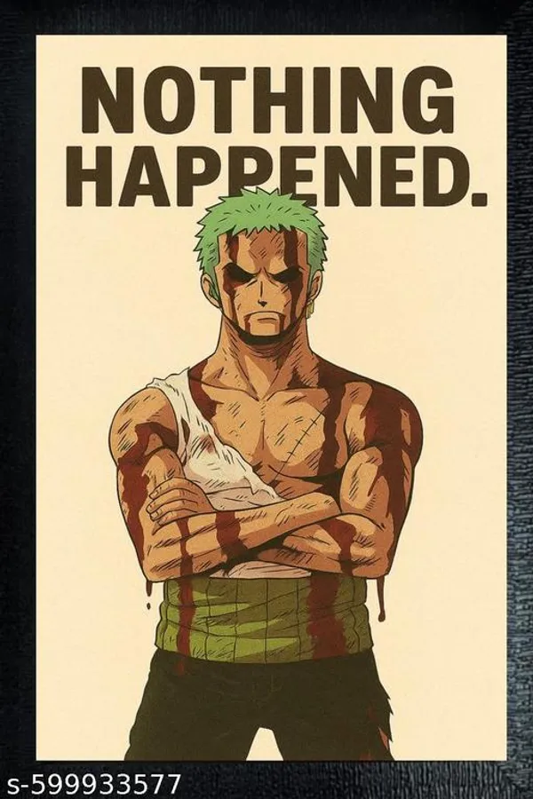 Roronoa_Zoro_Anime_Wall_Frame