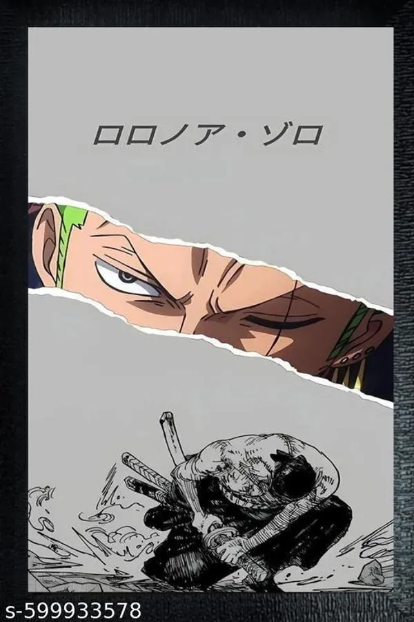 Roronoa_Zoro_Anime_Wall_Frame
