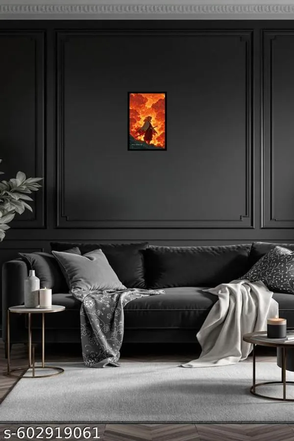 Demon_Slayer_Kyojuro_Rengoku_Flame_Hashira_Anime_Wooden_Photo_Frame