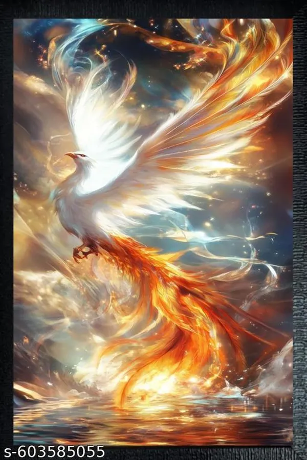“Rising_Phoenix”_Fantasy_Wooden_Wall_Frame