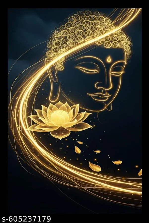 Golden_Buddha_On_Lotus_Blossom