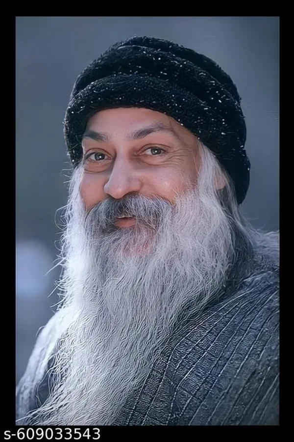 Osho_Acharya_Rajneesh_Wooden_Frame_For_Home_Decoration