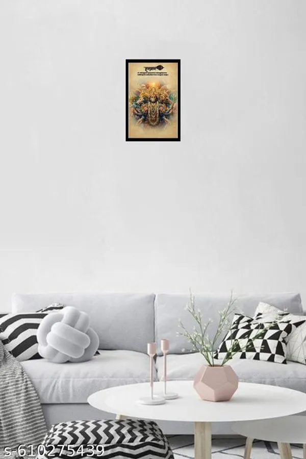 Panchmukhi_Hanuman_Ji_Divine_Wooden_Photo_Frame_For_Home_Temple_&_Decor