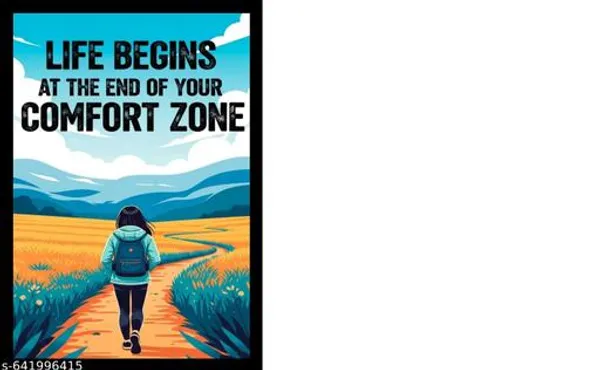 Life_Begins_Motivational_Journey_Print_Poster