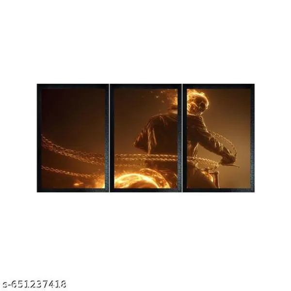 Marvel'S_Ghost_Rider_Triptych_Wall_Art__Superhero_Movie_Poster_Set_Of_3