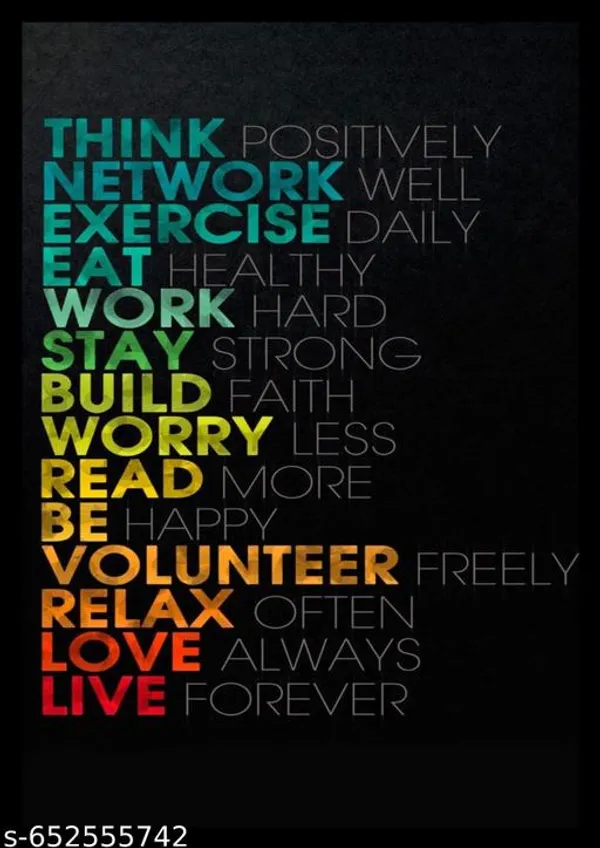 Think_Positively_Motivational_Quotes_A4_Poster_For_Office_&_Student_Room_Wall_Decoration