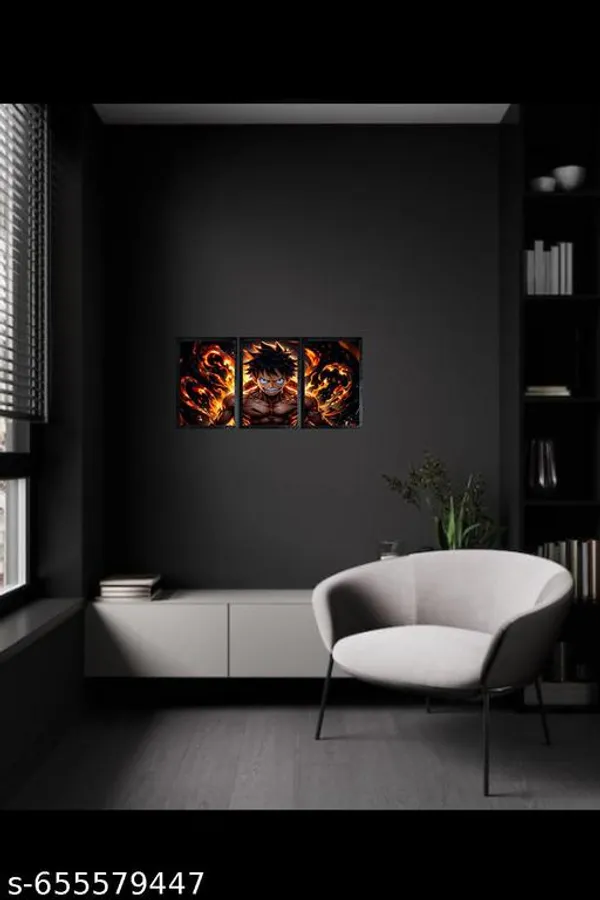 Epic_One_Piece_Monkey_D._Luffy_Fire_Fist_3Panel_Canvas_Wall_Art__Anime_Room_Decor__Hd_Print_Manga_Poster_Set