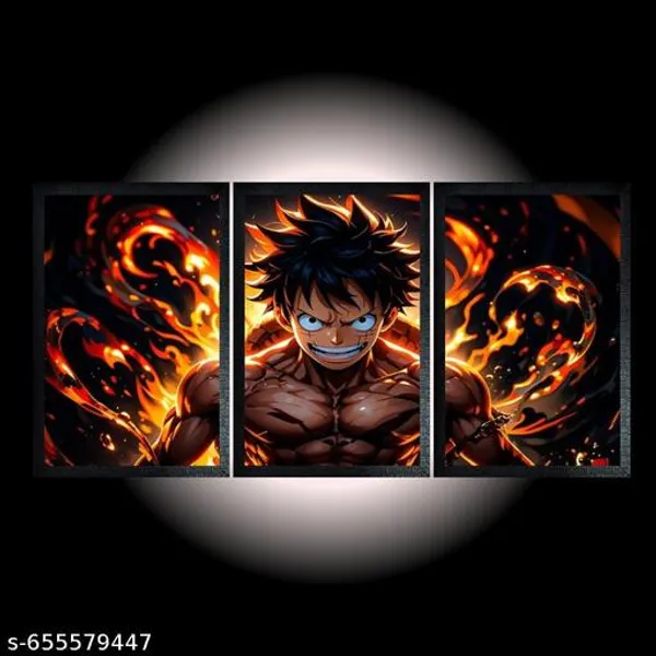Epic_One_Piece_Monkey_D._Luffy_Fire_Fist_3Panel_Canvas_Wall_Art__Anime_Room_Decor__Hd_Print_Manga_Poster_Set
