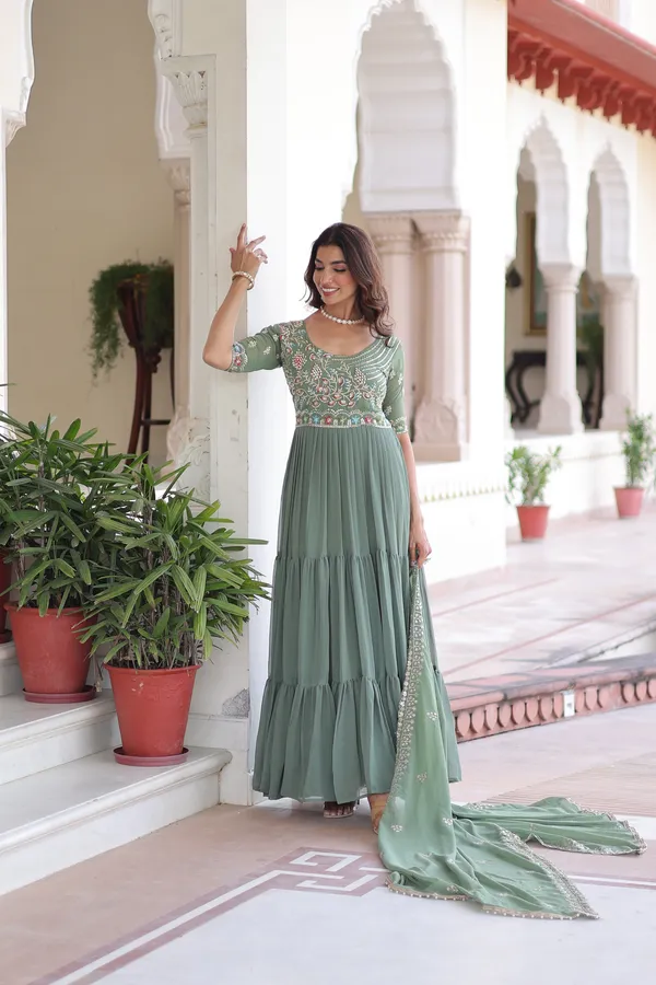 Pista_Faux_Blooming_Readymade_Gown_For_Women