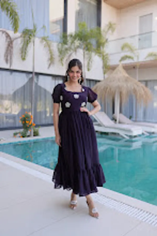 Dark_Purple_Fendi_Silk_Readymade_Gown_For_Women