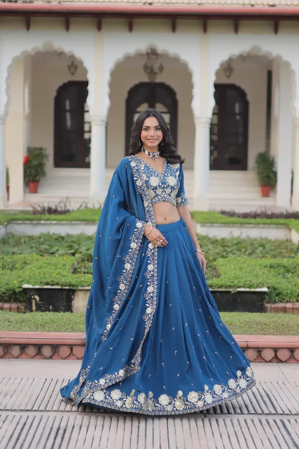 Blue_Vichitra_Silk_Embroidered_Lehenga_Choli_Set_With_Dupatta_For_Women