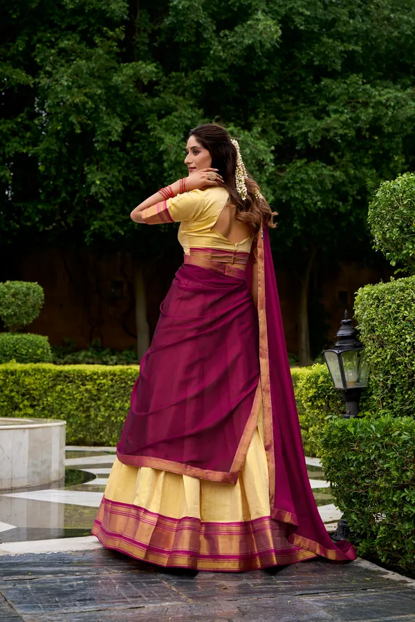 Pink_Kanchipuram_Zari_Weaving_Work_Lehenga_Choli_Set_With_Dupatta_For_Women