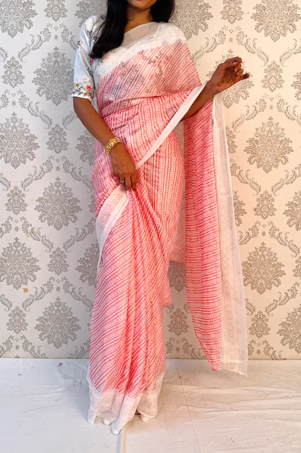 Gajari_Georgette_Classic_Polka_Elegance_Saree_For_Women