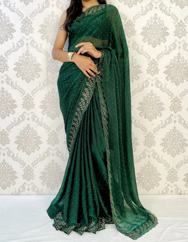 Green_Embellished_Bollywood_Silk_Blend_Saree_For_Women