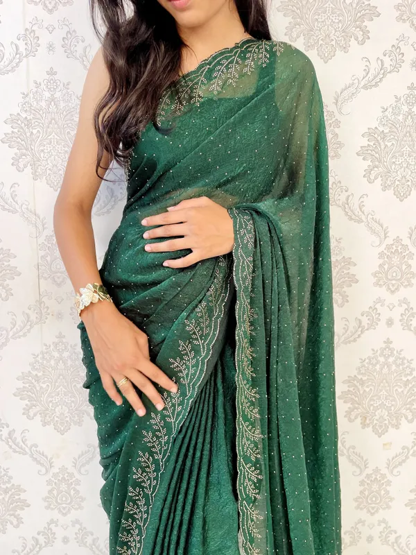 Green_Embellished_Bollywood_Silk_Blend_Saree_For_Women