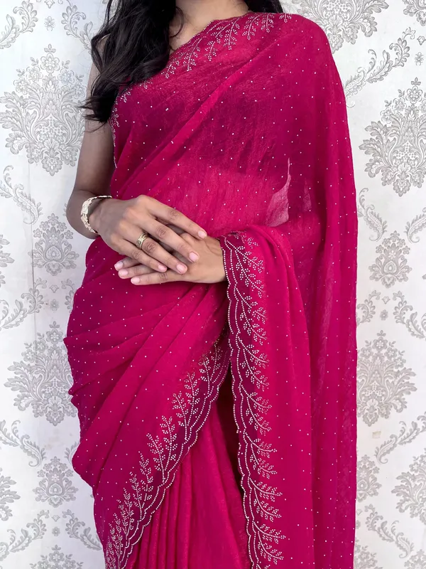Pink_Embellished_Bollywood_Silk_Blend_Saree_For_Women