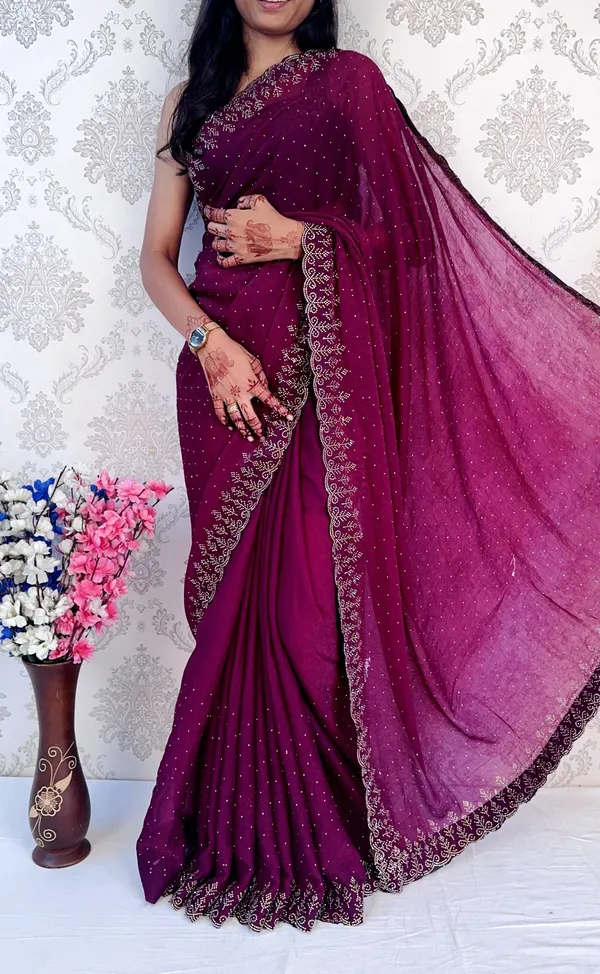 Purple_Embellished_Bollywood_Silk_Blend_Saree_For_Women