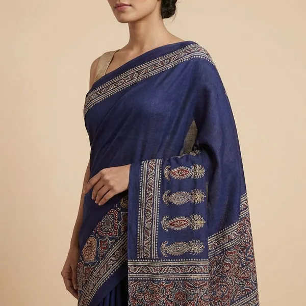 Dark_Blue_Sanjana_Silks_Printed_Daily_Wear_Crepe_Saree_For_Women