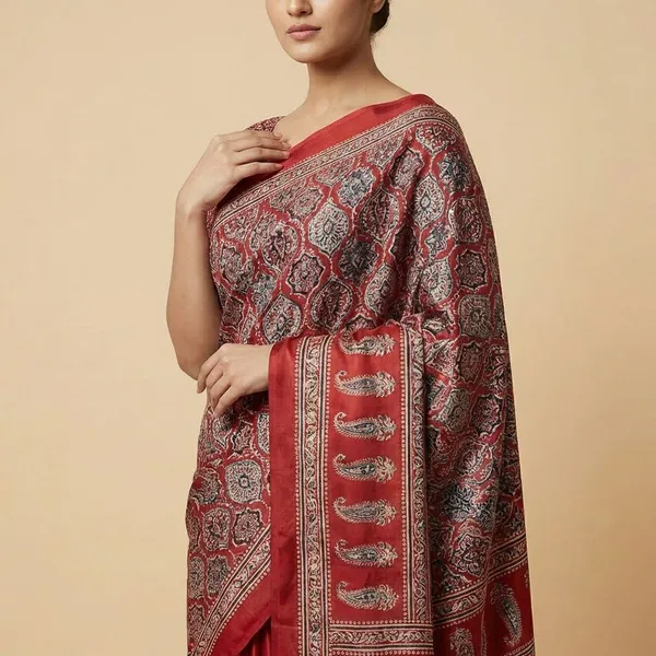 Maroon_Sanjana_Silks_Printed_Daily_Wear_Crepe_Saree_For_Women
