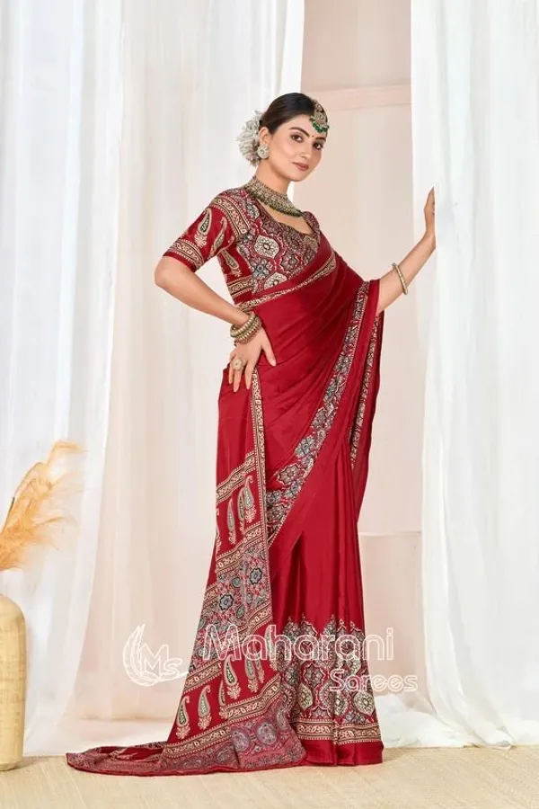 Maroon_Shrimorifashion_Printed_Bollywood_Satin_Saree_For_Women