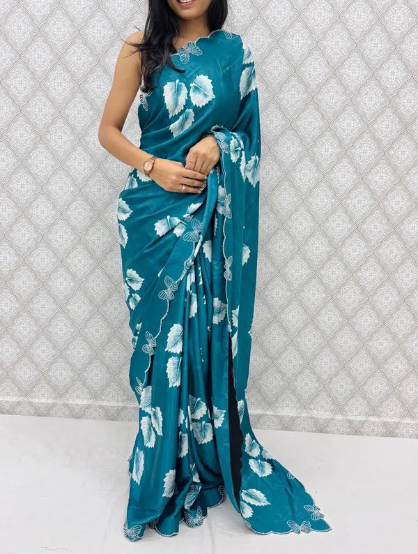 Rama_Chinon_Silk_Elegant_Floral_Prints_Saree_For_Women