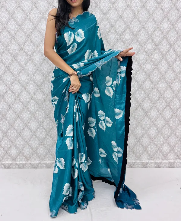 Rama_Chinon_Silk_Elegant_Floral_Prints_Saree_For_Women
