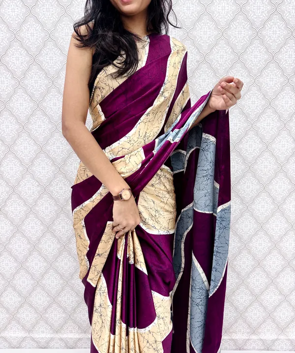 Waine_Satin_Silk_Zariya_Abstract_Wave_Saree_For_Women