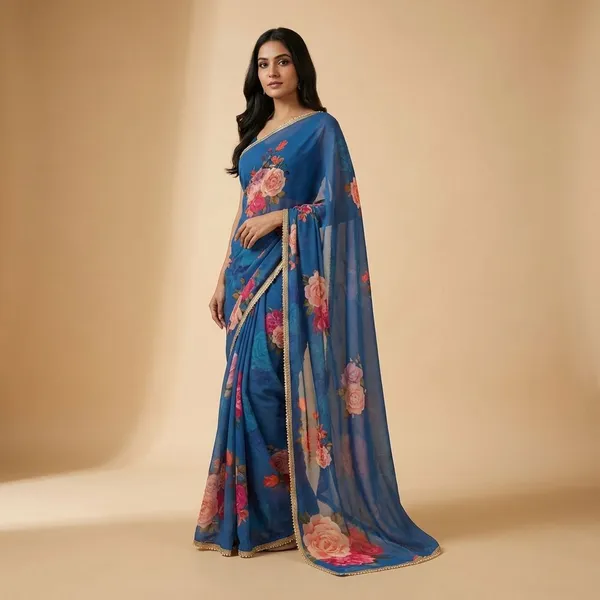 Blue_Digital_Print_Bollywood_Georgette_Saree_For_Women