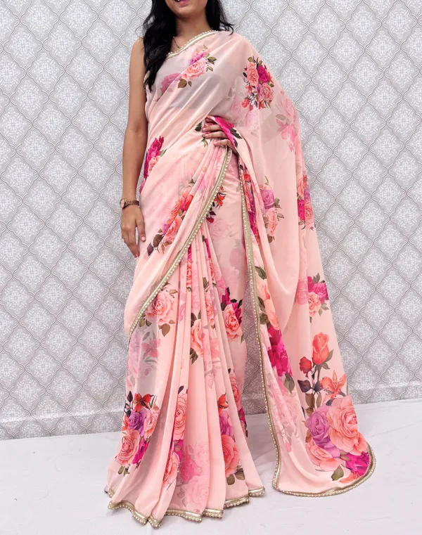 Off_White_Digital_Print_Bollywood_Georgette_Saree_For_Women