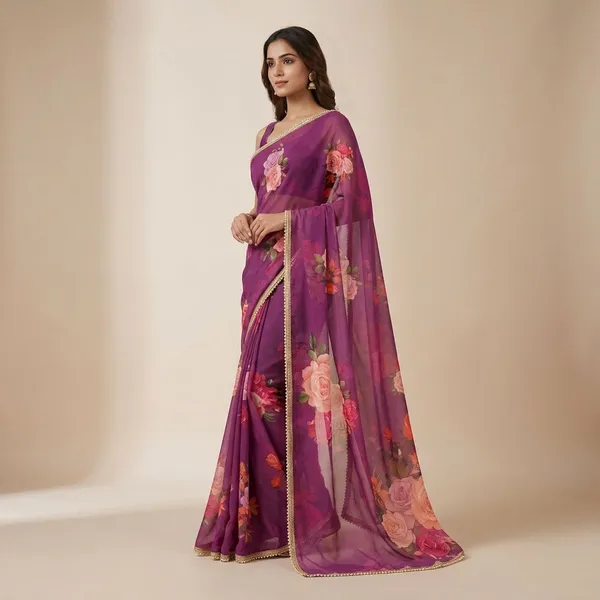 Purple_Digital_Print_Bollywood_Georgette_Saree_For_Women