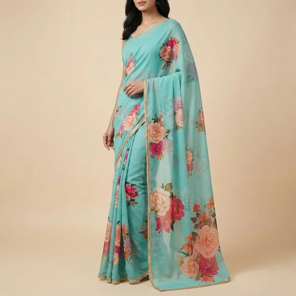Blue_Digital_Print_Bollywood_Georgette_Saree_For_Women