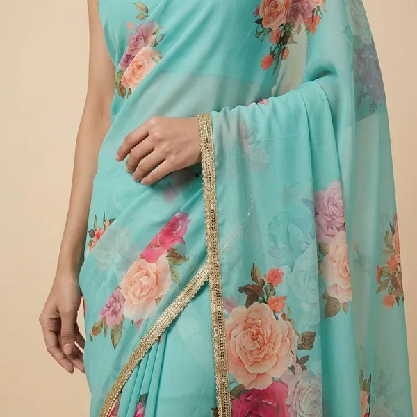 Blue_Digital_Print_Bollywood_Georgette_Saree_For_Women