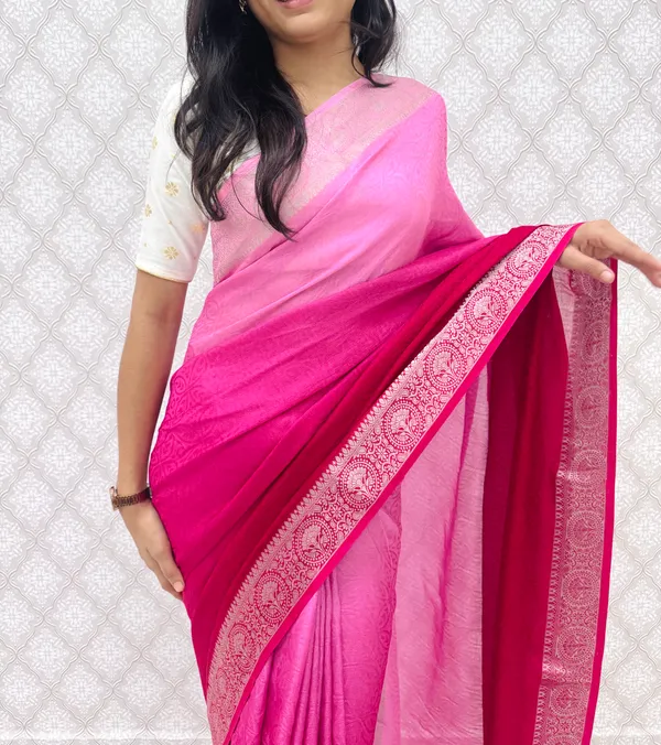 Pink_Marshmellow_Saree_For_Women