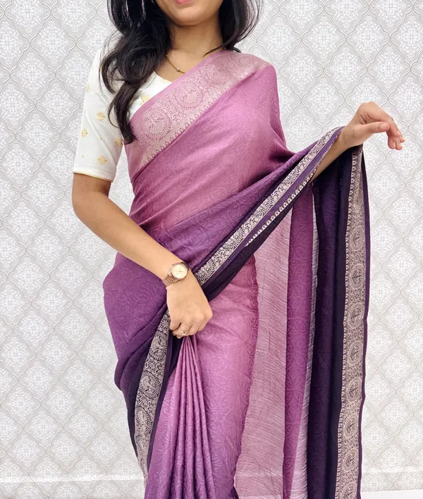 Purple_Marshmellow_Saree_For_Women