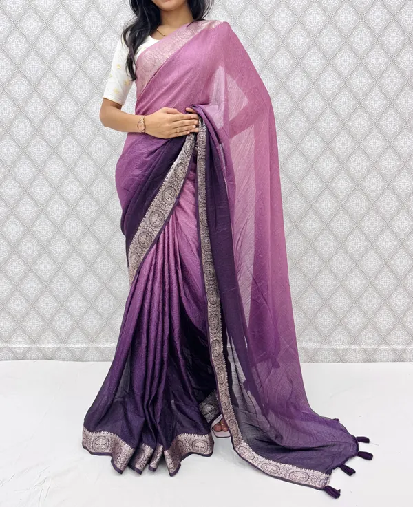 Purple_Marshmellow_Saree_For_Women