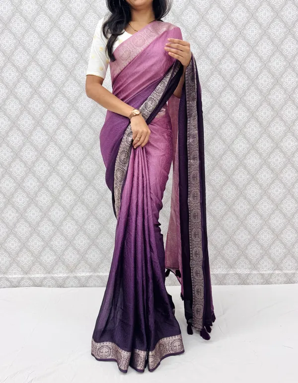 Purple_Marshmellow_Saree_For_Women