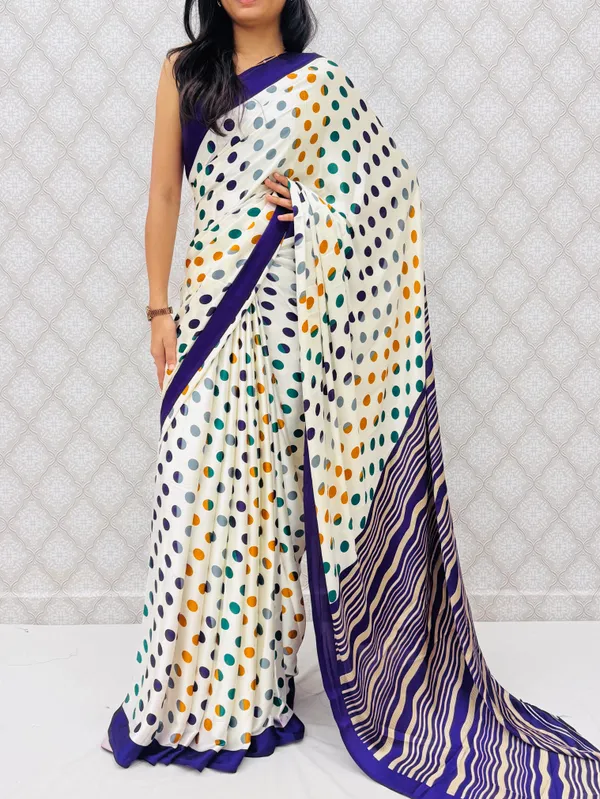 Purple_Satin_Silk_Vibrant_Polka_Charm_Saree_For_Women
