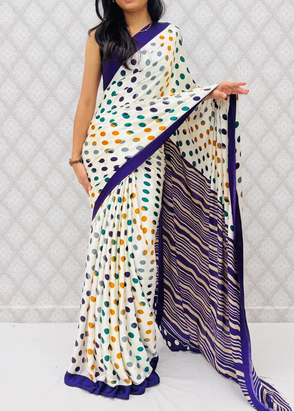 Purple_Satin_Silk_Vibrant_Polka_Charm_Saree_For_Women