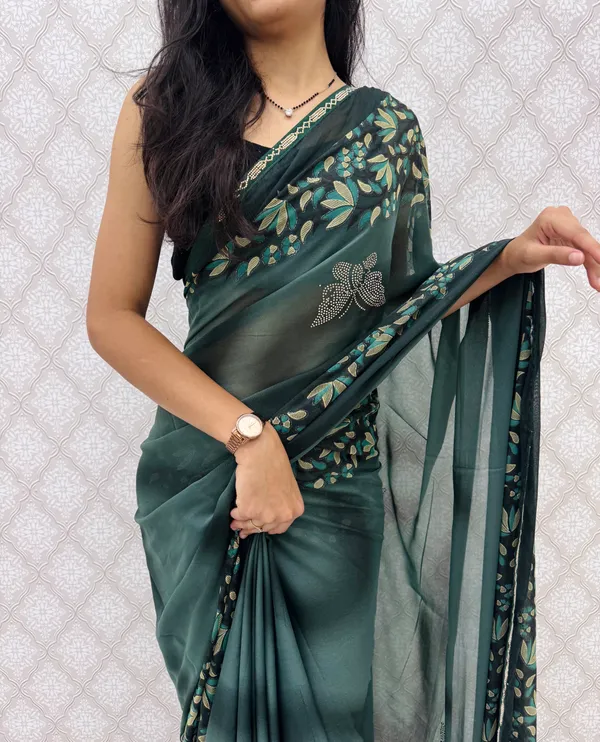 Designer_Floral_Border_Georgette_Sarees_�_Party_Wear_Collection_-_Rama