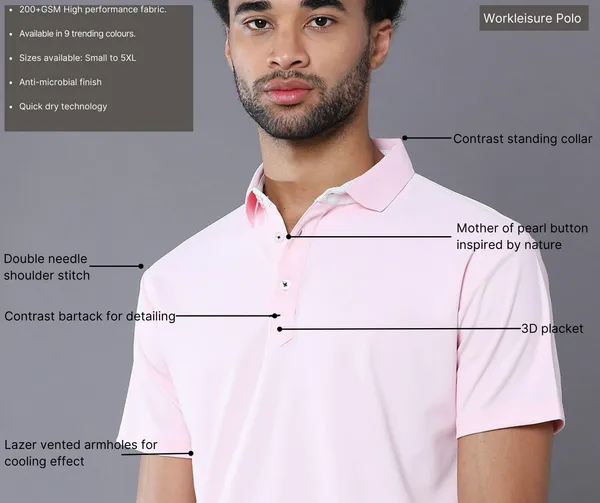 Soft_Pink_Premium_Polyester_Polo_Dry_Fit_Polo
T-Shirt_For_Men