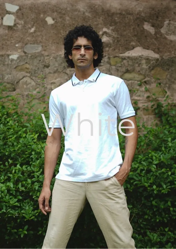 White_Premium_Pima_Cotton_Polo_T-Shirt_For_Men