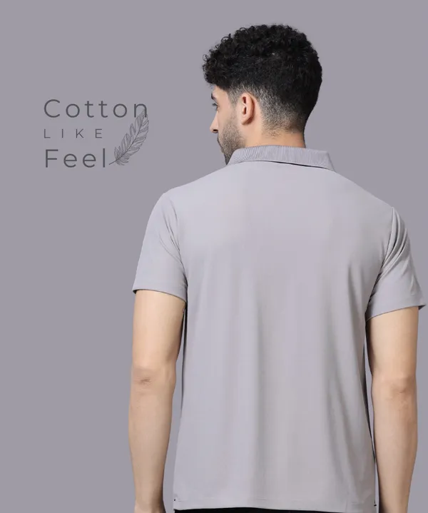 State_Grey_Premium_Polyester_Polo_Dry_Fit_Polo_T-Shirt_For_Men