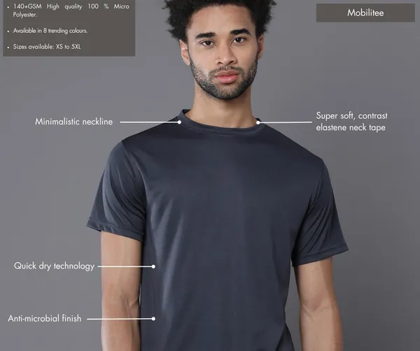 Dark_Grey_Premium_Micro_Polyester_Dry_Fit_Round_Neck_T-Shirt_For_Men