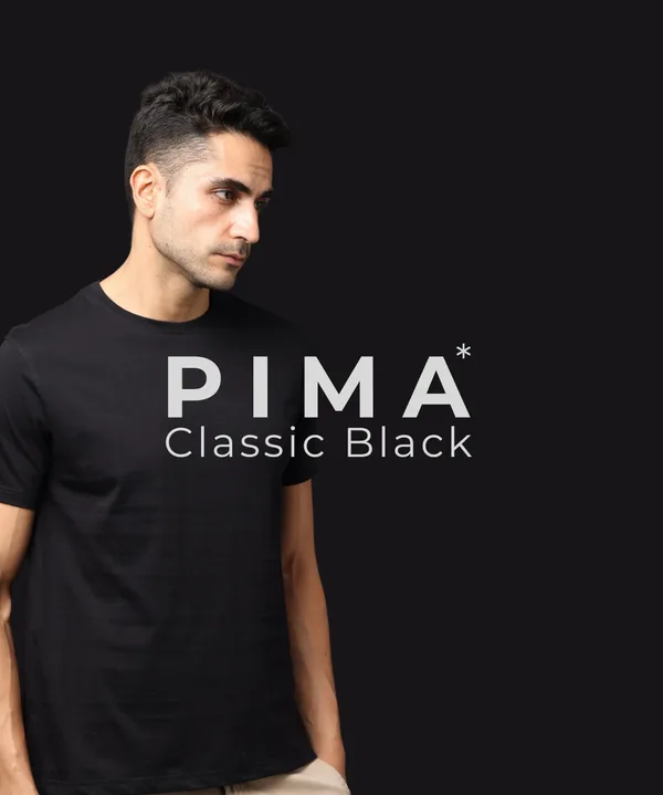 Classic_Black_Premium_Pima_Cotton_Round_Neck_T-Shirt_For_Men