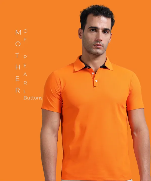 Orange_Premium_Polyester_Polo_Dry_Fit_Polo_T-Shirt_For_Men