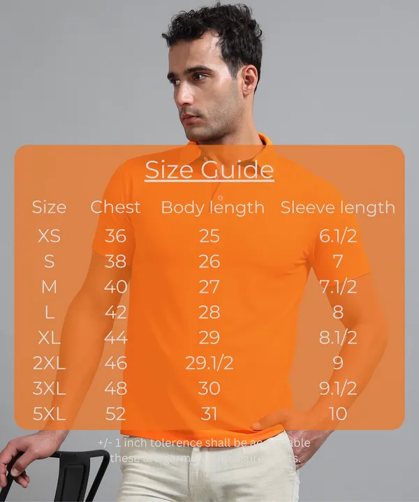 Orange_Premium_Polyester_Polo_Dry_Fit_Polo_T-Shirt_For_Men