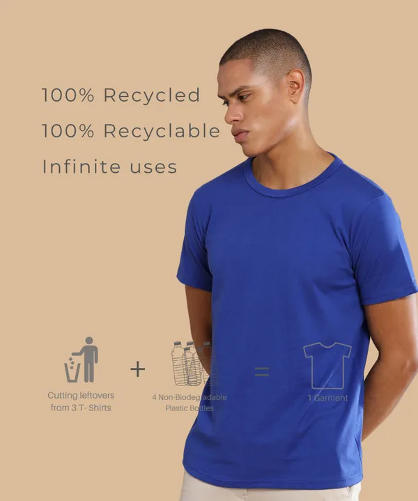 Heather_Blue_Premium_Sustainable__Recycled_Cotton_Round_Neck_T-Shirt_For_Men